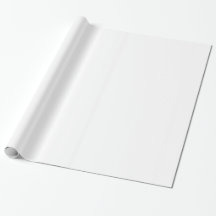 Papel de envolvimento contínuo branco