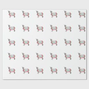 Papel De Presente Papel de envolvimento da cabra