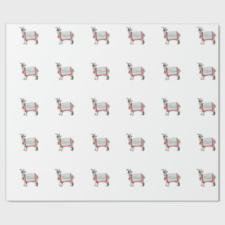 Papel De Presente Papel de envolvimento da cabra