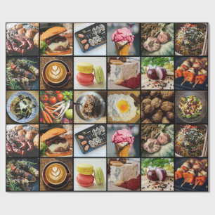 Papel De Presente Papel de envolvimento de Foodie