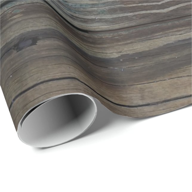 Papel De Presente Papel de envolvimento de madeira molhado da (Ponta do rolo)