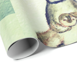 Papel De Presente Papel de envolvimento dos pinguins