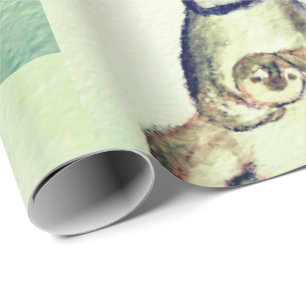 Papel De Presente Papel de envolvimento dos pinguins