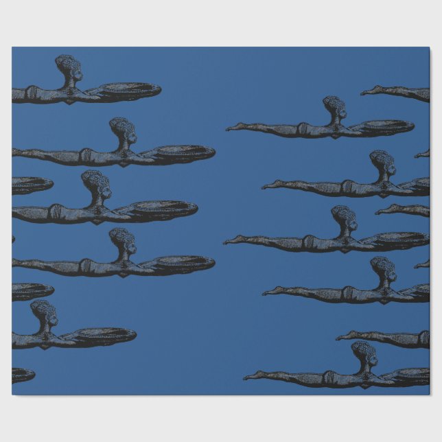 Papel De Presente Papel de envolvimento egípcio das senhoras (Barra)