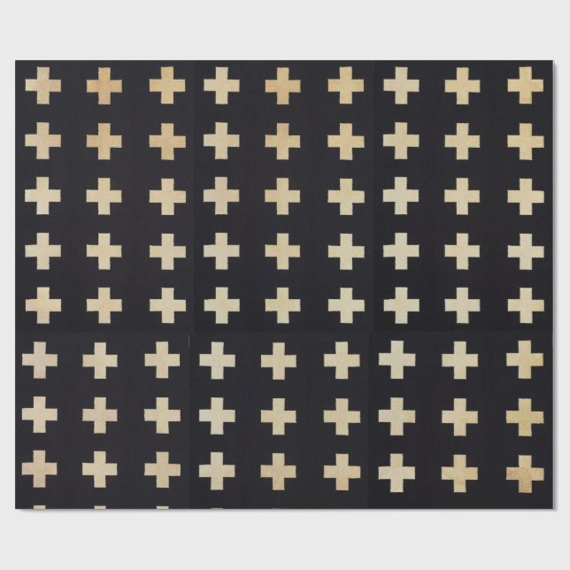 Papel De Presente Papel de envolvimento geométrico (Aberto)