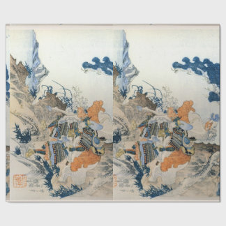 Papel De Presente Papel de envolvimento japonês