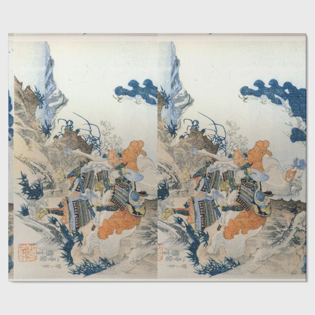 Papel De Presente Papel de envolvimento japonês (Barra)