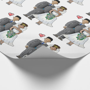 Papel De Presente Papel de envolvimento Wedding