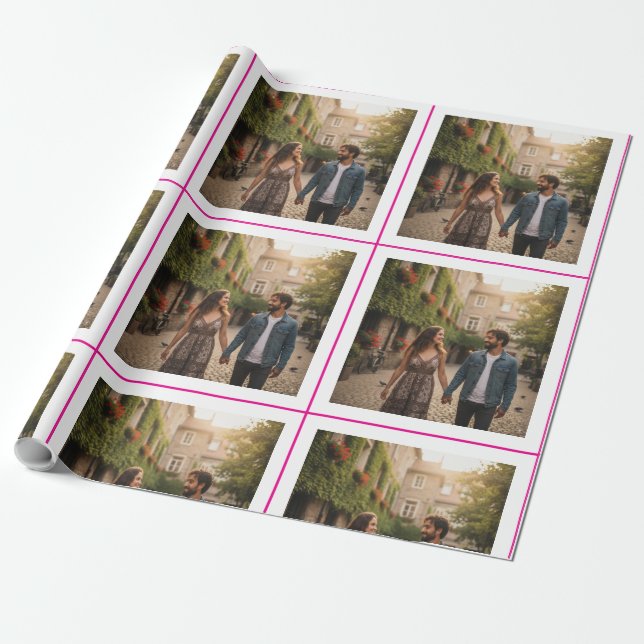 Papel De Presente Papel de gravação personalizável (Desenrolado)