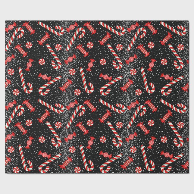 Papel De Presente Papel de moldagem de balas de Natal (Barra)