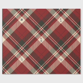 Papel De Presente Papel de moldagem de Natal