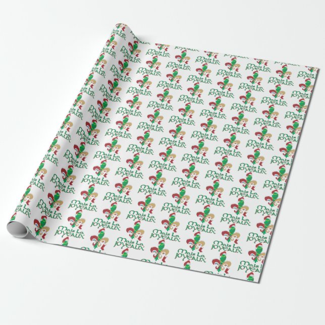 Papel De Presente Papel de moldagem de Natal (Desenrolado)