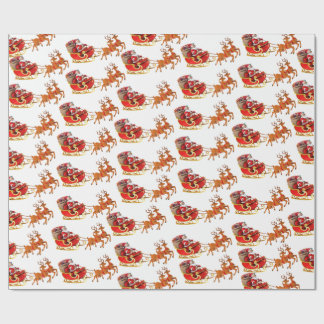 Papel De Presente Papel de moldagem de Natal