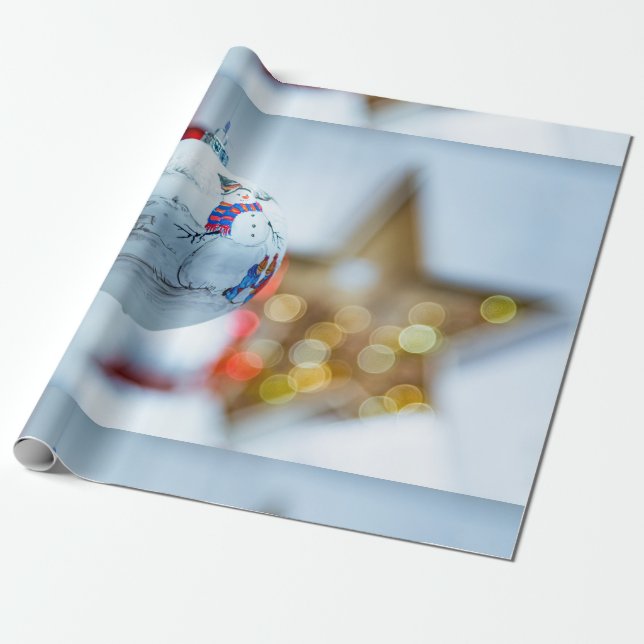 Papel De Presente Papel de moldagem de Natal (Desenrolado)