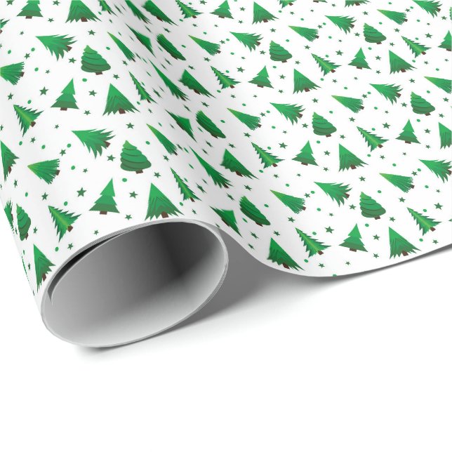 Papel De Presente Papel de moldagem de Natal (Ponta do rolo)