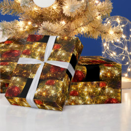 Papel De Presente Papel de moldagem de Natal