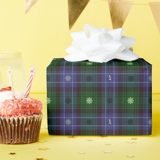 Papel De Presente Papel de moldagem de Natal (Festa de aniversário)