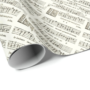 Papel De Presente Papel de Moldagem de Natal Medieval