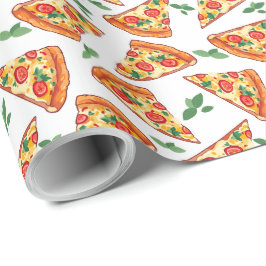 Papel De Presente Papel de moldagem de pizza