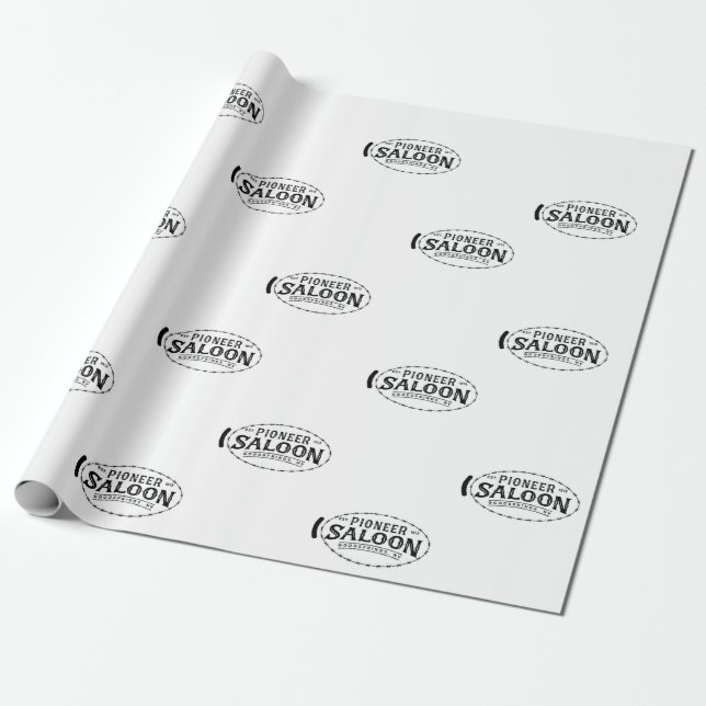 Papel De Presente Papel de moldagem de salões Pioneer (Desenrolado)