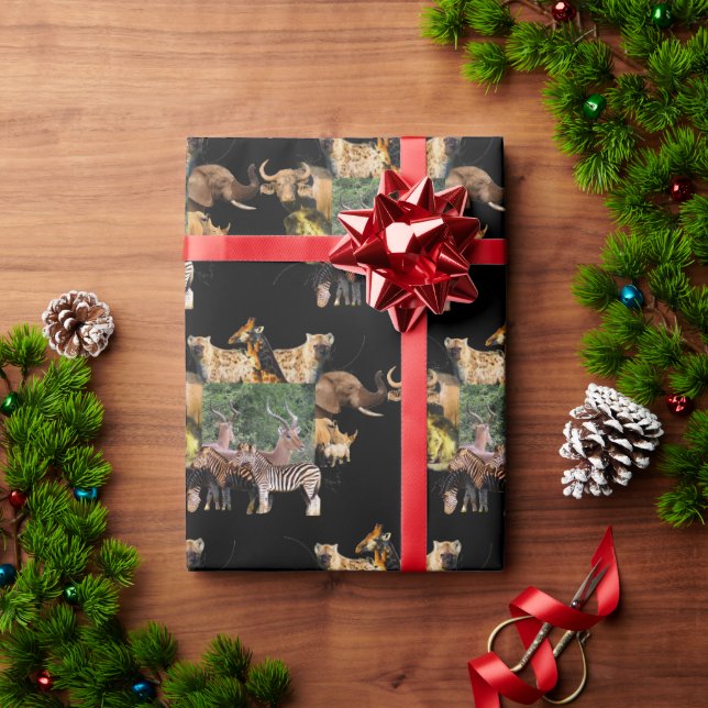 Papel De Presente Papel de moldagem do fotograma de impacto Impala M (Presente de Natal)