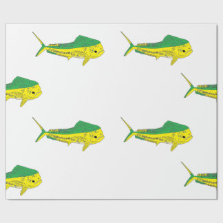 Papel De Presente Papel de Moldagem Mahi-mahi / Dorado