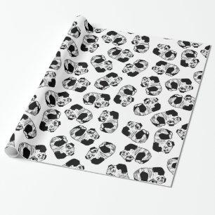 Papel De Presente Papel de Moldagem Panda Play, 30" x 6"