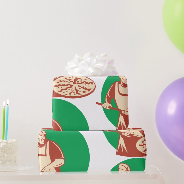 Papel De Presente Papel de moldagem para panificação de pizza (Criador carregado)