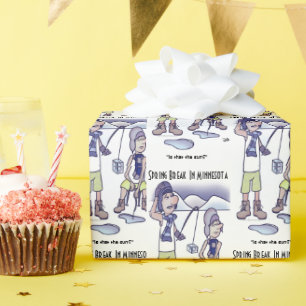 Papel De Presente Papel de moldagem por mola