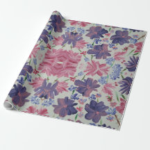Papel de moldagem Rosa de lua azul