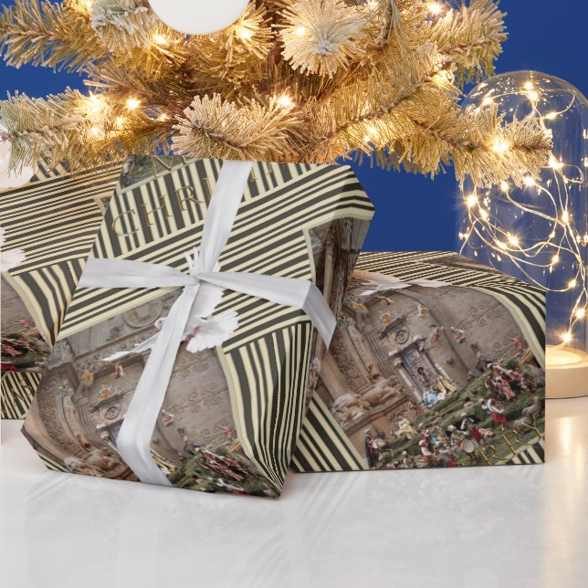 Papel De Presente Papel de Molho de Natal Jesus Natividade (Feriados)