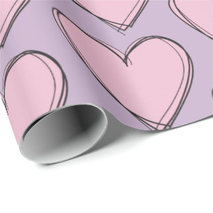 Papel De Presente Papel De Molho - Eu Te Amo!