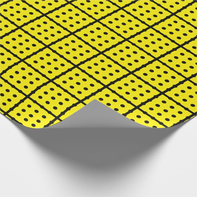 Papel De Presente Papel de ondulação amarelo exclusivo (Ponta)