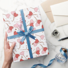 Papel de ondulação do Dia de os namorados Retro Lo