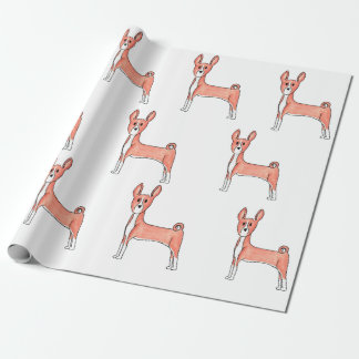 Papel De Presente Papel de Quebra Basenji, Presentes de Animais de E
