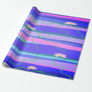 Papel De Presente Papel de quebra de lótus rosa