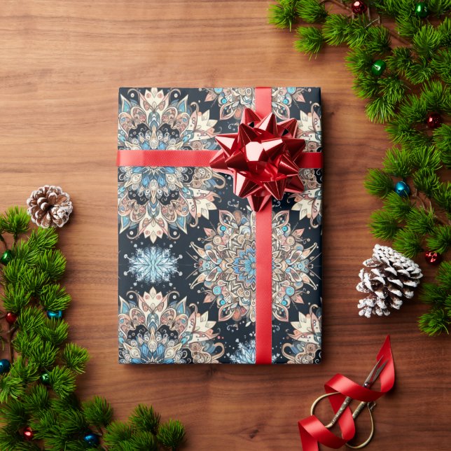 Papel De Presente Papel de Regalo Festiva (Presente de Natal)