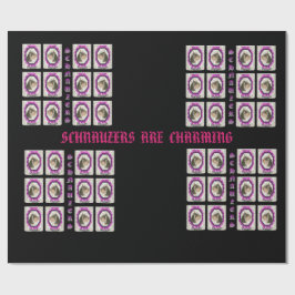 Papel De Presente Papel de Wrpping do Schnauzer