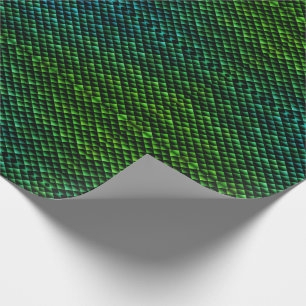 Papel De Presente Papel elétrico do presente de Dragonscale da pele