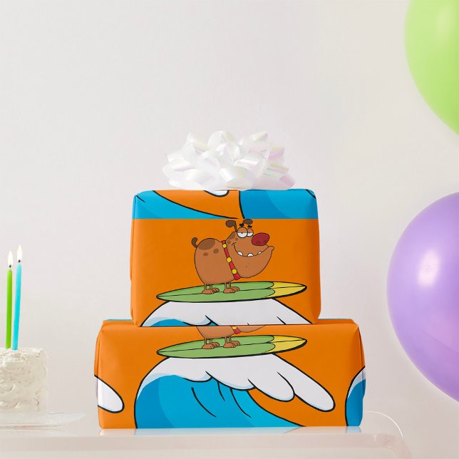 Papel De Presente Papel Enrolador de Cachorro Engraçado (Criador carregado)