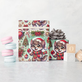 Papel De Presente Papel Festivo Wolfman