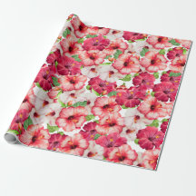 Papel Floral Hawaiian Wrapping