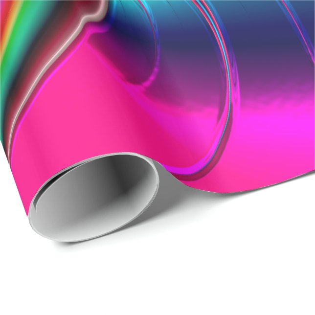 Papel De Presente Papel Fratural De Envolvimento Do Artigo 23.º (Ponta do rolo)