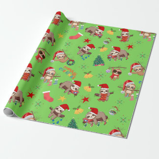 Papel De Presente Papel Lopado de Natal