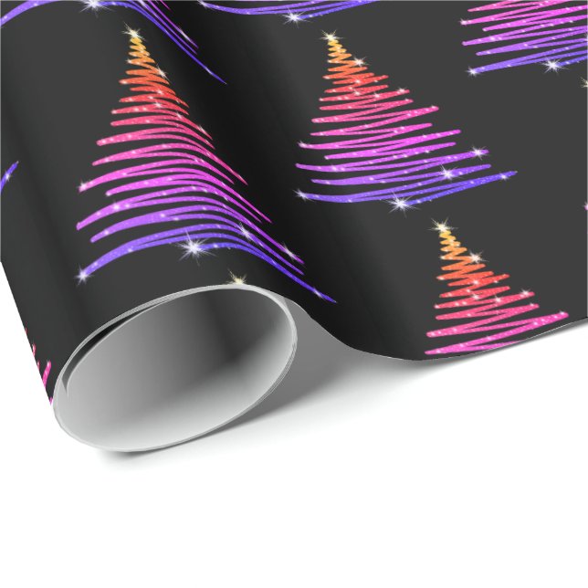 Papel De Presente Papel-Oh Árvore de Natal (Ponta do rolo)