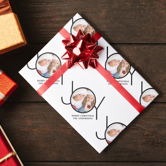 Papel De Presente Papel personalizado de empacotamento de fotos (Criador carregado)