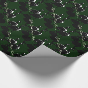 Papel De Presente Papel personalizado para ganso embrulhado em ganso