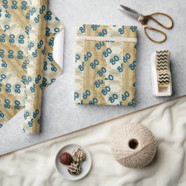 Papel De Presente Papel-razão para colagem manchada de café de anive