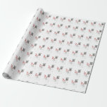 Papel De Presente Papel vermelho russo<br><div class="desc">O papel de embalagem Russo Borzoi Vermelho (de Dezzoi Scott) fará com que o receptor do seu presente sorria de ouvido a ouvido.</div>