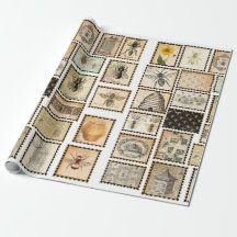 Papel Vintage Bee Wraping
